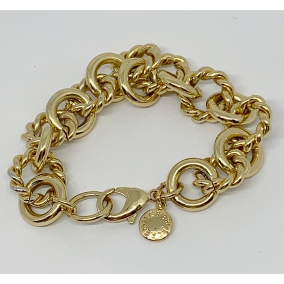 J. Crew Gold Links Bracelet - Picture 2 of 2
